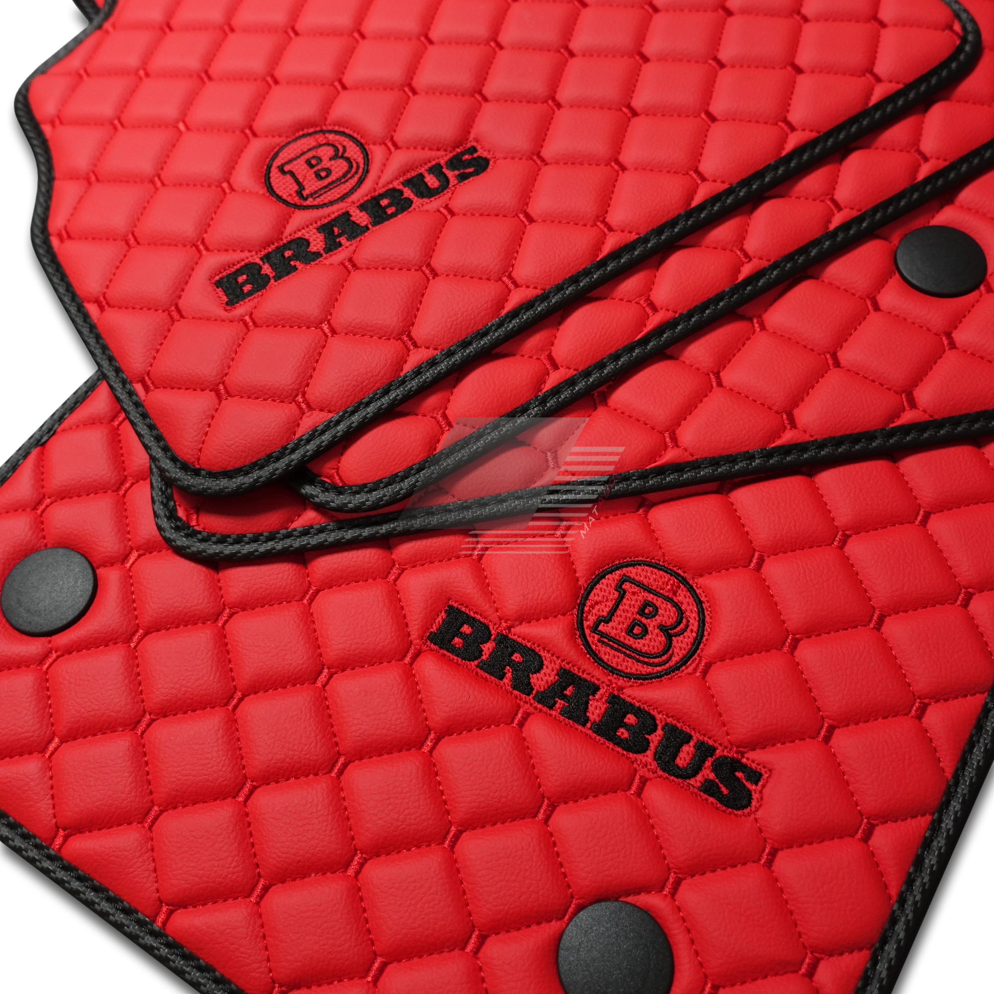 Mercedes X Class Leather Mats 2017 Onwards #BRABUS